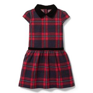 Janie and Jack Plaid Jacquard Dress 12-18 months